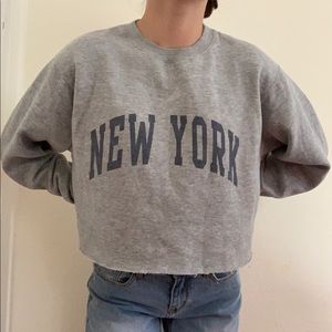 Brandy Melville “New York” Crew Neck Sweatshirt